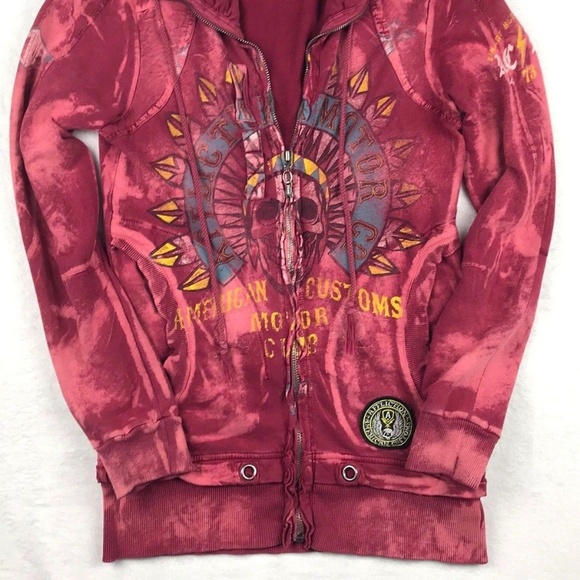 Affliction Full Zip Jacket American Custom - Picture 7 of 8